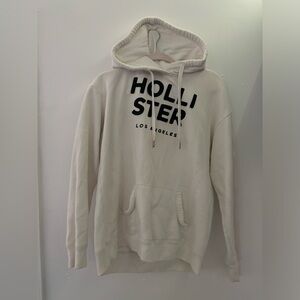 White Hollister Hoodie